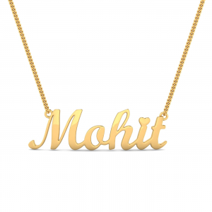 Mohit Name Pendant
