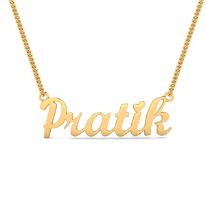 Pratik Name Pendant
