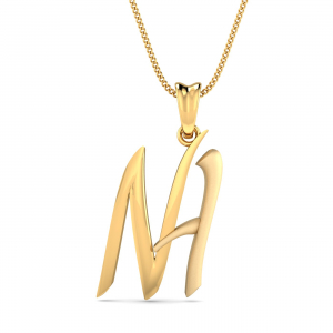 NA Initials Pendant