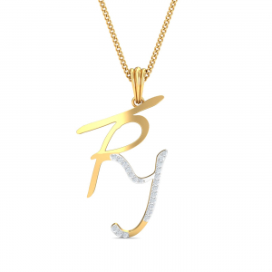 TRY Initial Pendant