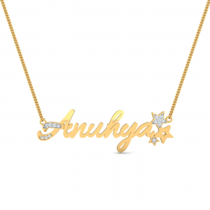 Anuhya Name Pendant