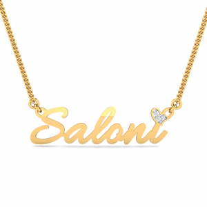 Saloni Name Pendant