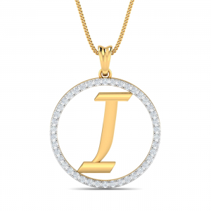 Circulo I Letter Pendant