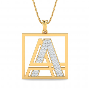 Carrefour Letter-A Pendant