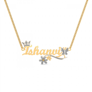 Ishanvi Name Pendant