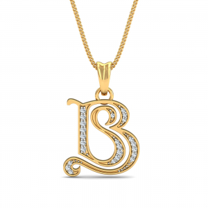 BS Initials Pendant