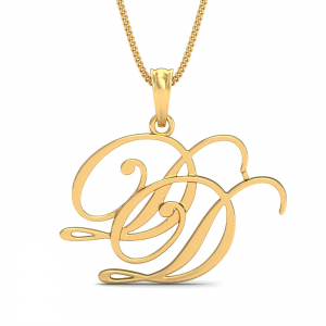 DD Initials Pendant