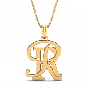 RR Monogram Pendant