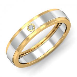 Classic Dual Tone Men's Band