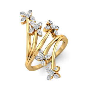 Cinque Petals Ring