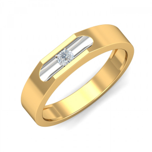 Zuza Men's Solitaire Band