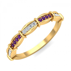 Ebony Amethyst Ring