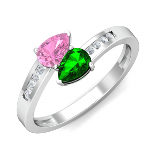Pear Tourmaline Ring