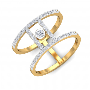 Destiny Solitaire Open Ring