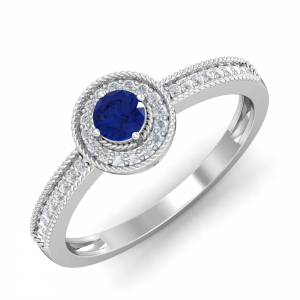 Blue Glory Sapphire Ring