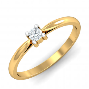 Brilliantly Savvy Solitaire Ring