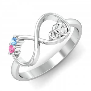 Infinite Pink Blue Ring