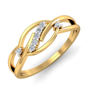 Crisscrossed Glory Ring