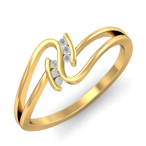 Pretty Curved Ring