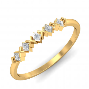 Two-Toned Grand Ring