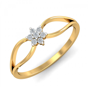 Petite Floral Ring