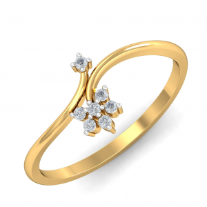 Asfia Curved Ring