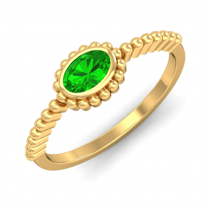 British Peridot Ring