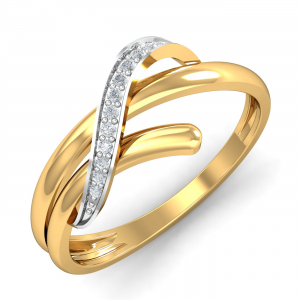 Classy Crossover Ring