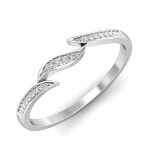 Contemporary Wavy Ring