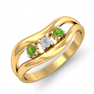 Meher Peridot Ring