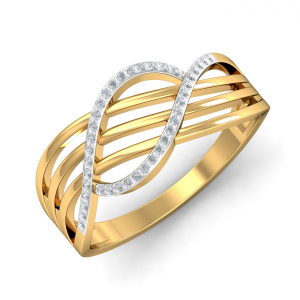Rene Wavy Ring