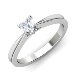 Perfect Heart Wedding Ring