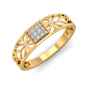 Volte Men's Filigree Ring