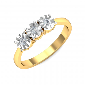 Floria 3-Stone Ring