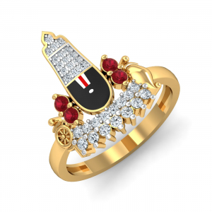 Tirupati Gold Ring