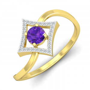 Le Square Amethyst Ring