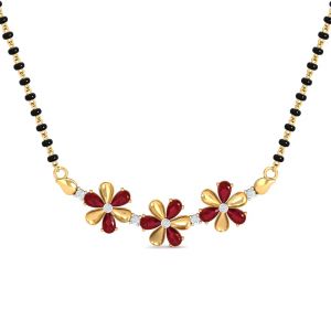 Kanaka Ruby Mangalsutra