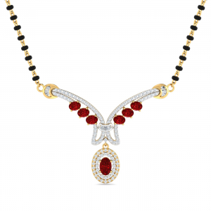 Amare Ruby Mangalsutra