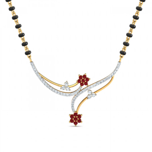 Bakhani Ruby Mangalsutra