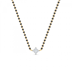 Princess Solitaire Mangalsutra