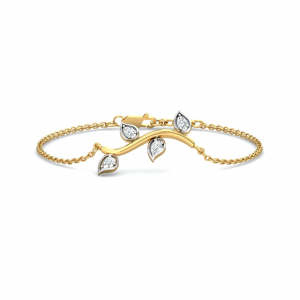 Petal Single Chain Bracelet