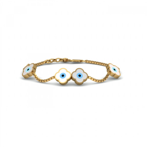 Clover Gaze Evileye Bracelet