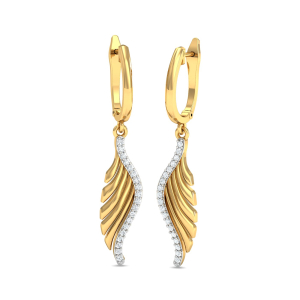 Winglet Hoop Earrings