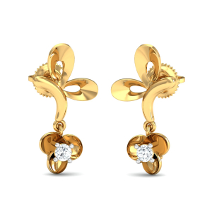 Papillon et Fleur Earrings