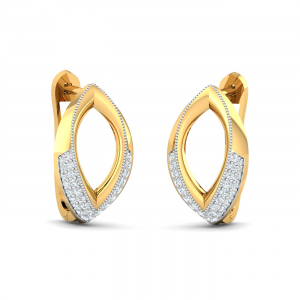 Nuevo Eye Hoop Earring
