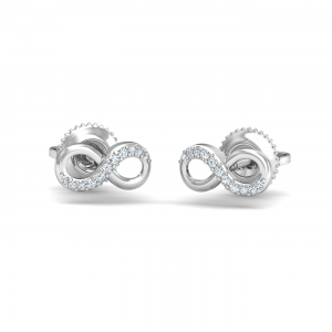 Tiniest Infinity Earrings