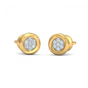 Whirlpool Stud Earrings