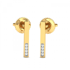 Bar Stud Earrings