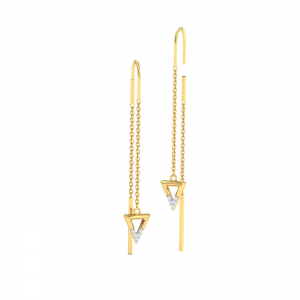 Trikon Sui Dhaaga Earrings