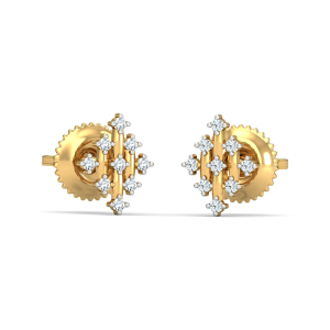 Bina Diamond Studs
